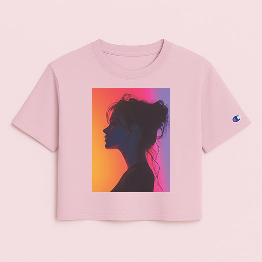 Neon Girl - Prism Muse - Champion Collaboration Tee