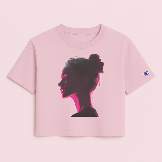 Neon Girl - Electric Rose - Champion Collaboration Tee